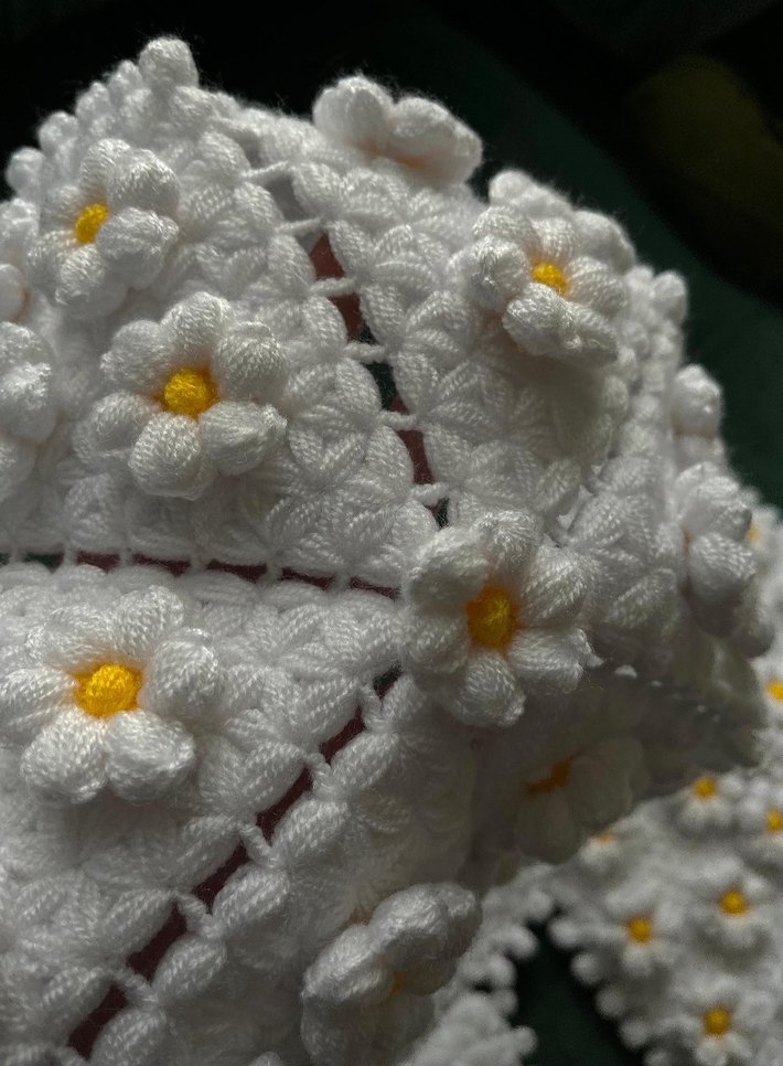 Papatya Bahçesi Lif Seti Bridal Çeyiz - Görsel 5