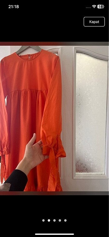 LC Waikiki Tesettür yazlık uzun elbise