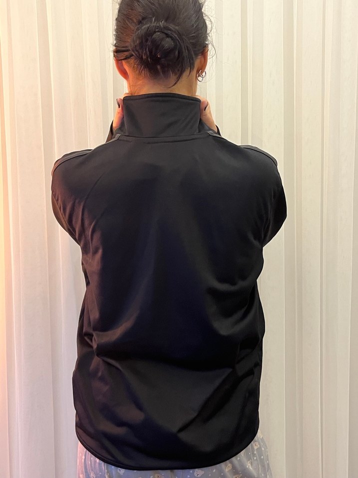 Nike Siyah Fermuarlı Spor Ceket - Görsel 3