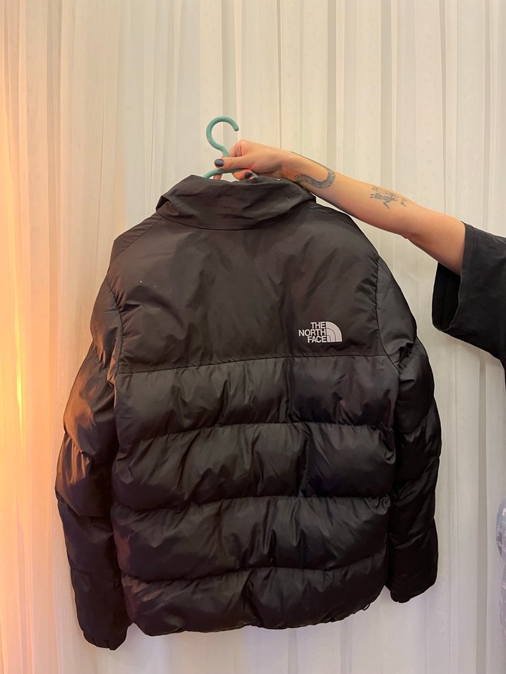 Erkek Siyah Puff Mont - Görsel 4