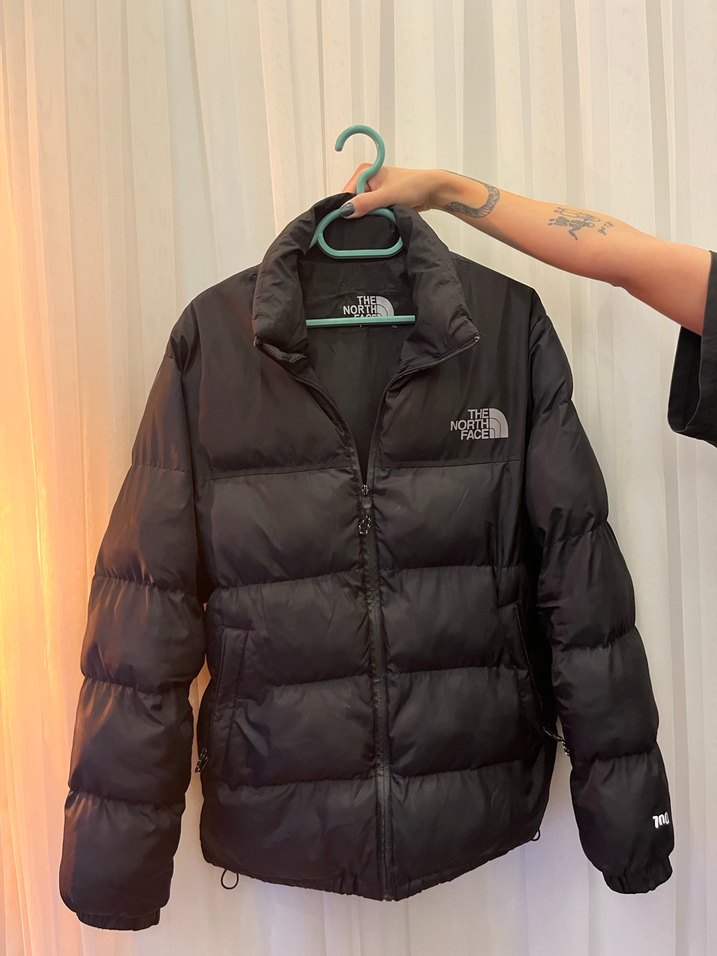 Erkek Siyah Puff Mont - Görsel 3