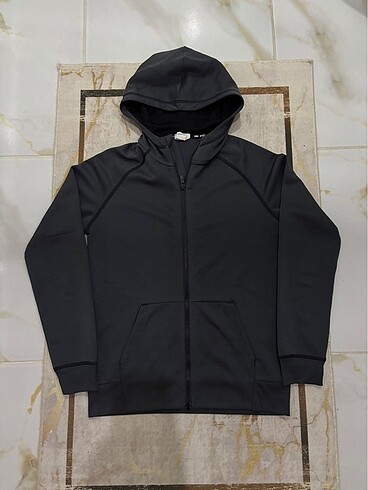 H&M kapüşonlu fermuarlı sweat