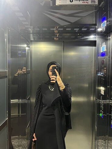 Setrems abiye siyah