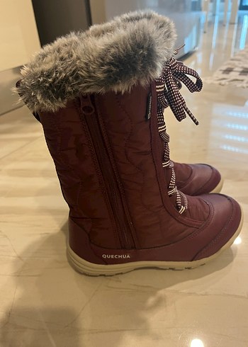 Kürklü Kız Çocuk Kar Botu - Görsel 5