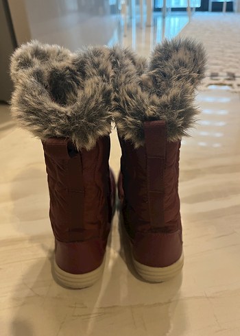 Kürklü Kız Çocuk Kar Botu - Görsel 4