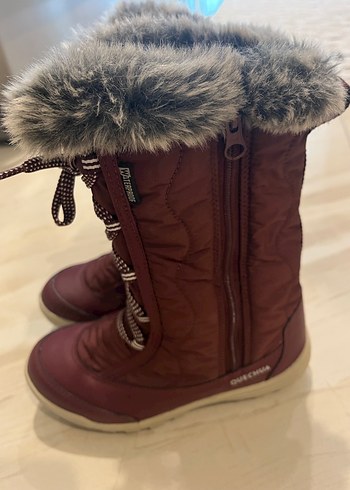 Kürklü Kız Çocuk Kar Botu - Görsel 2