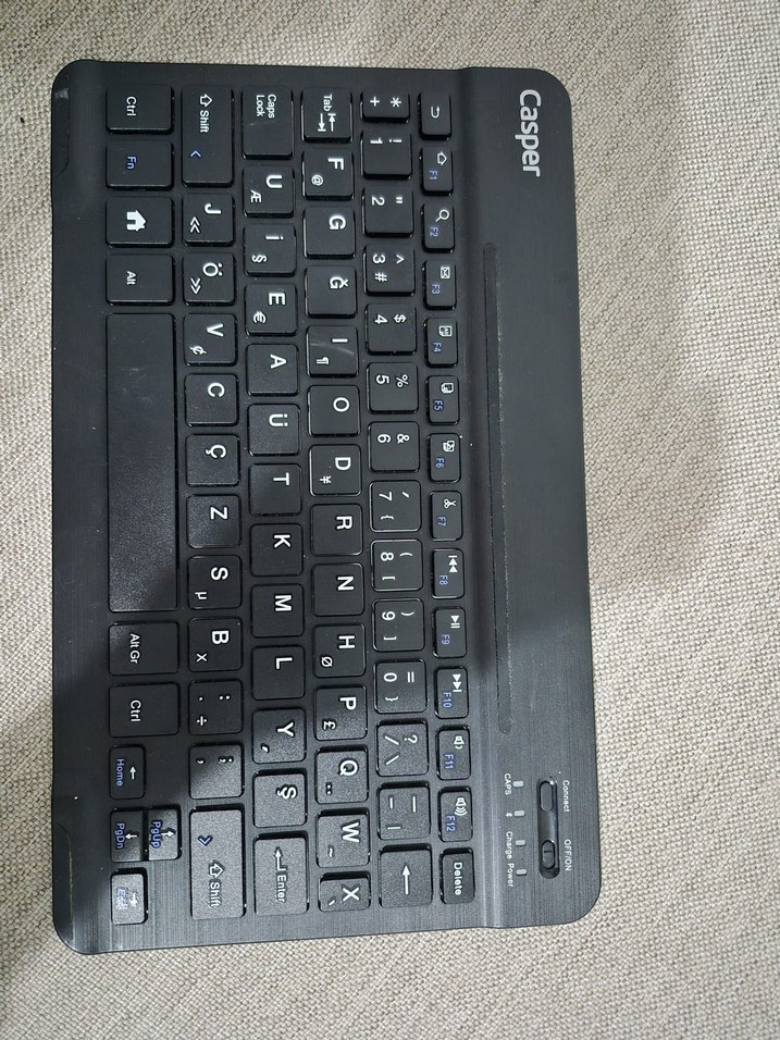 Casper Siyah Kompakt Klavye - Görsel 2