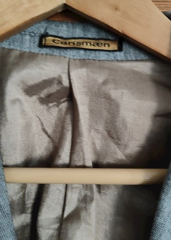 Keten 46 beden gri ceket 11-12 yaş uyumlu - Görsel 4