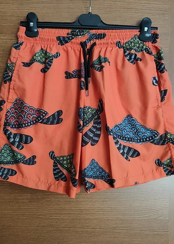 Renkli Bohem Erkek Mini Yüzme Şortu S beden - Görsel 3
