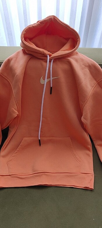 Sweatshirt L beden turuncu renk - Görsel 2