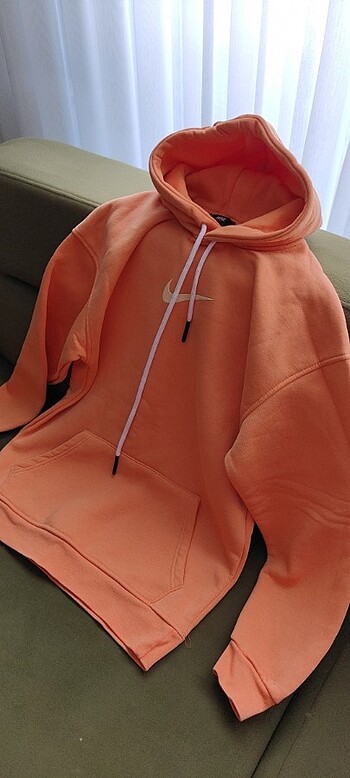 Sweatshirt L beden turuncu renk - Görsel 4