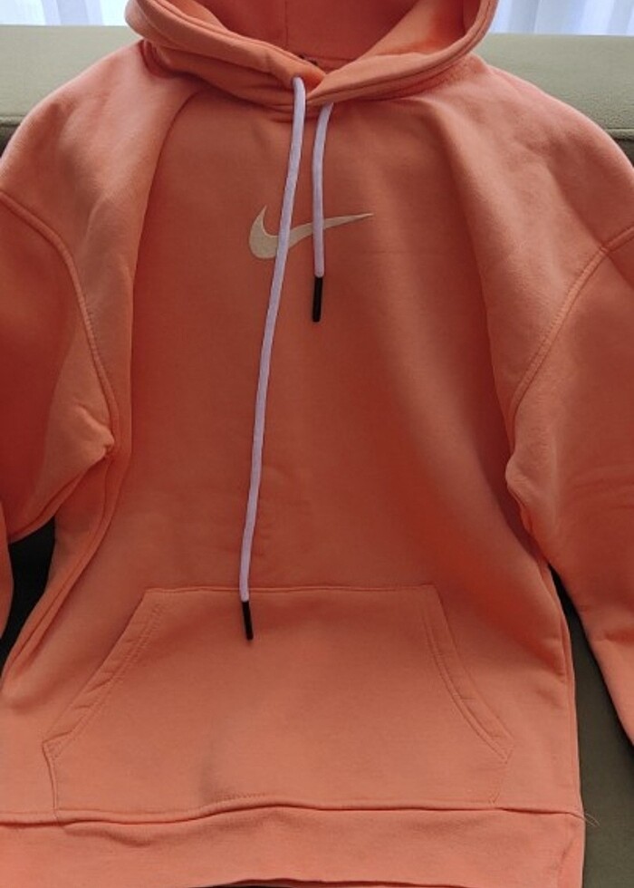 Sweatshirt L beden turuncu renk - Görsel 2