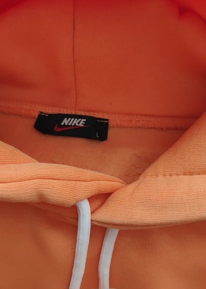 Sweatshirt L beden turuncu renk - Görsel 3