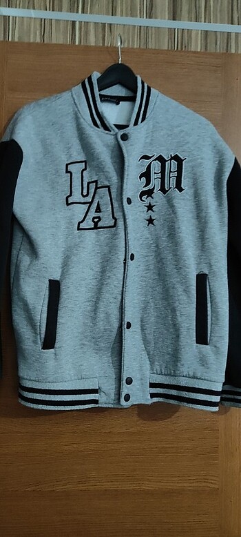 10--11 yaş erkek çocuk College mont  - Görsel 4