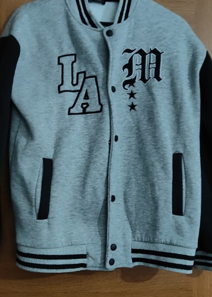 10--11 yaş erkek çocuk College mont  - Görsel 4