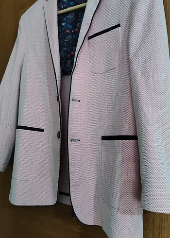 12-13 yaş Pembe Erkek Çocuk Ceket - Görsel 2