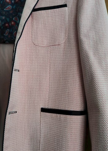 12-13 yaş Pembe Erkek Çocuk Ceket - Görsel 7