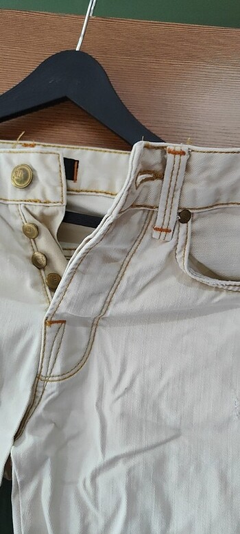 29 Beden LTB krem rengi kot 28/32