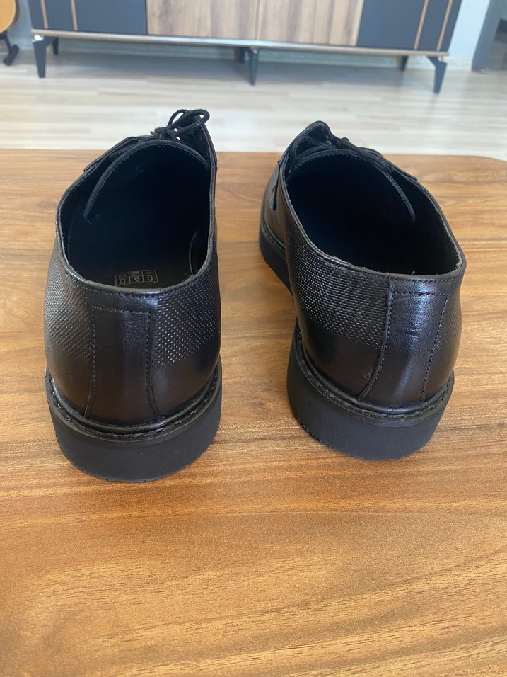 Suvari Modern Klasik Siyah Erkek Ayakkabı - Görsel 4