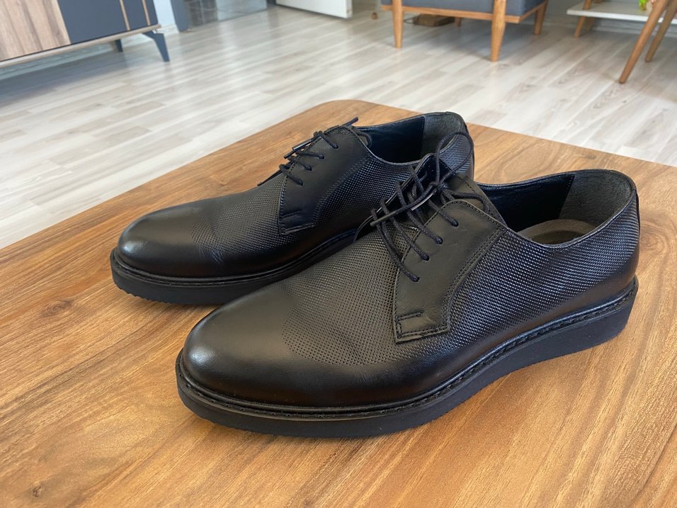 Suvari Modern Klasik Siyah Erkek Ayakkabı - Görsel 5