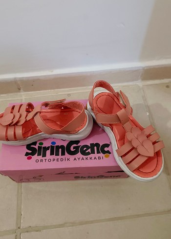 Kız Çocuk Pembe sandalet - Görsel 3
