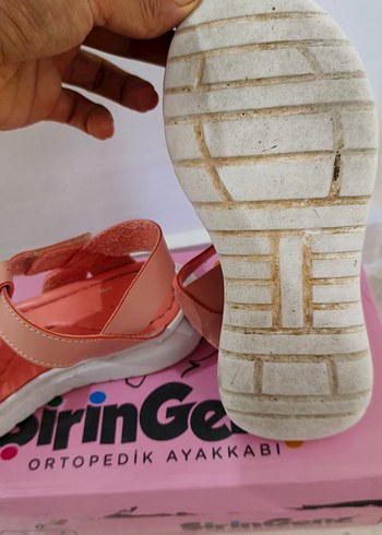 Kız Çocuk Pembe sandalet - Görsel 5