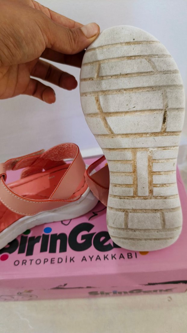 Kız Çocuk Pembe sandalet - Görsel 5