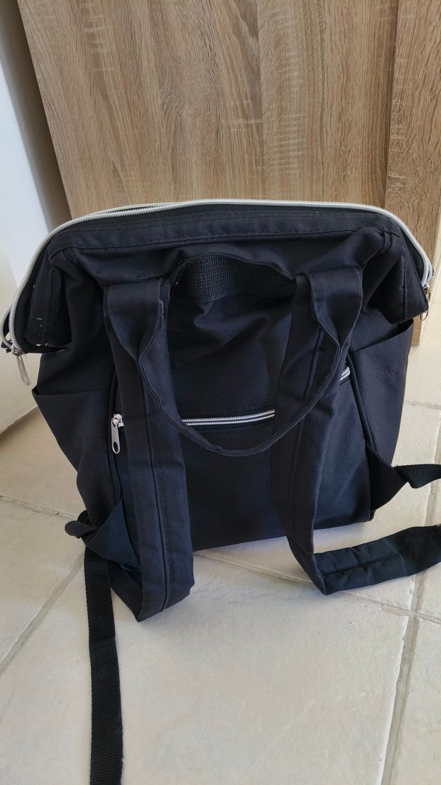 Siyah Bebek Bakım Çantası - Görsel 3