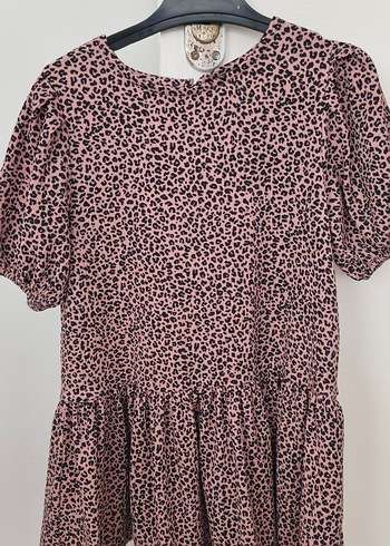 LC Waikiki Leopar Desenli Kız Elbise