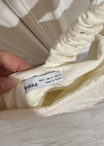 Beyaz şortlu elbise - Görsel 2