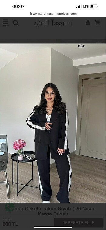Zara Takım elbise