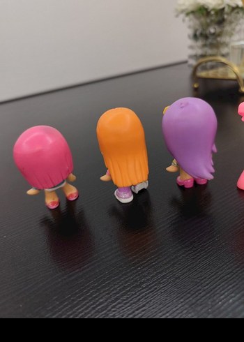 Renkli Mini Aksiyon Figür Seti - Görsel 4