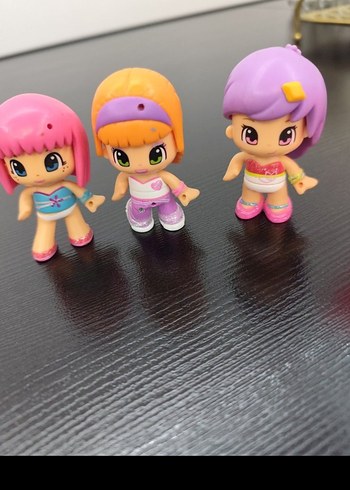 Renkli Mini Aksiyon Figür Seti - Görsel 3