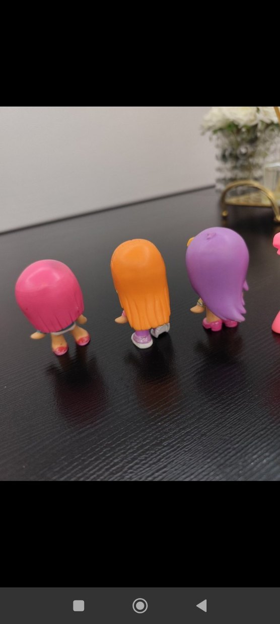 Renkli Mini Aksiyon Figür Seti - Görsel 4