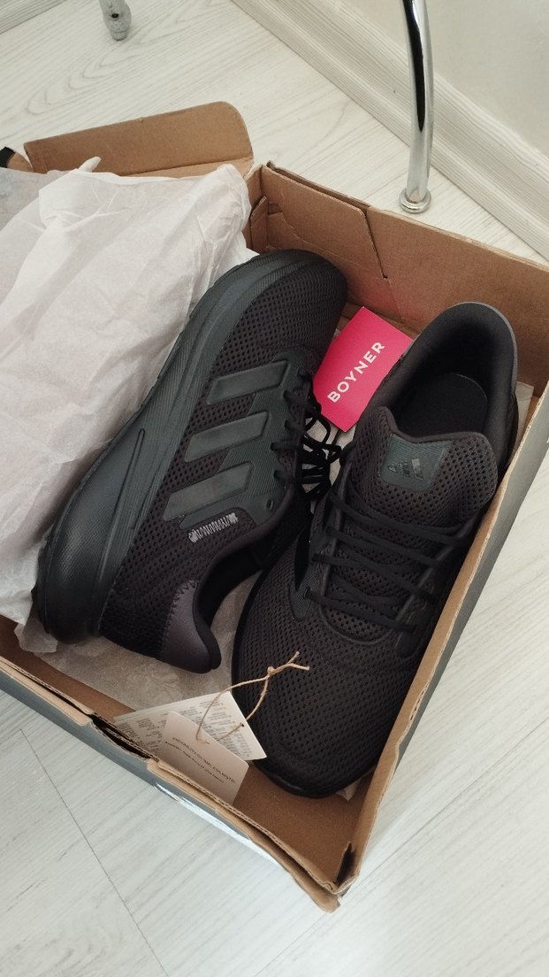 Siyah Adidas Erkek Spor Ayakkabı - Görsel 2