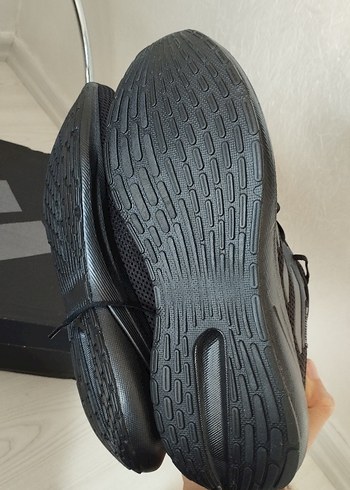 Siyah Bağcıklı Erkek Koşu ve Spor Ayakkabısı - Görsel 4