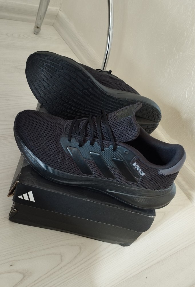 Siyah Bağcıklı Erkek Koşu ve Spor Ayakkabısı - Görsel 2