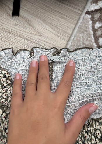 Zara Uzun Kollu Bohem Örgü Bluz