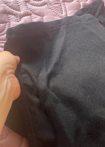 Diğer Düğmeli Siyah çocuk Kot Pantolon