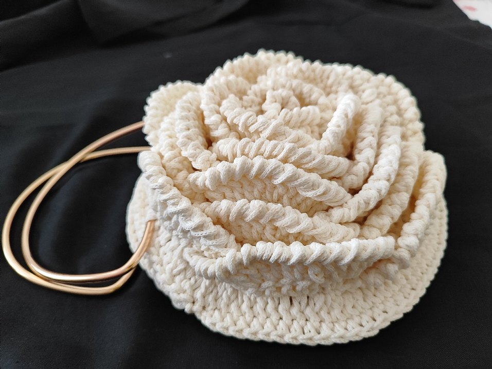 makrome çanta - Görsel 2