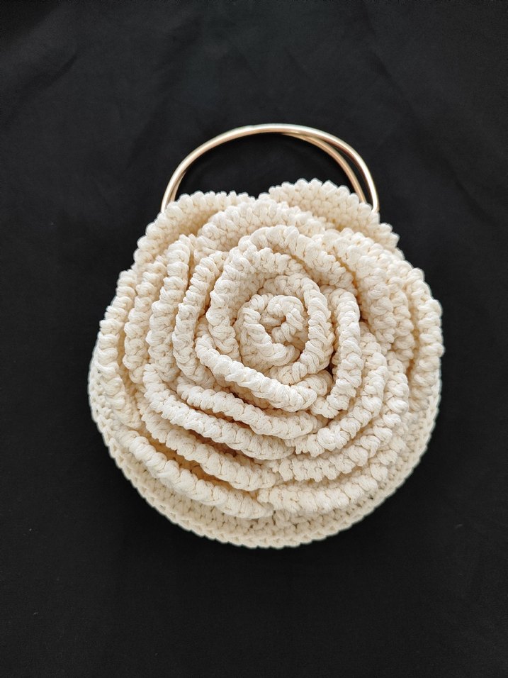 makrome çanta - Görsel 5