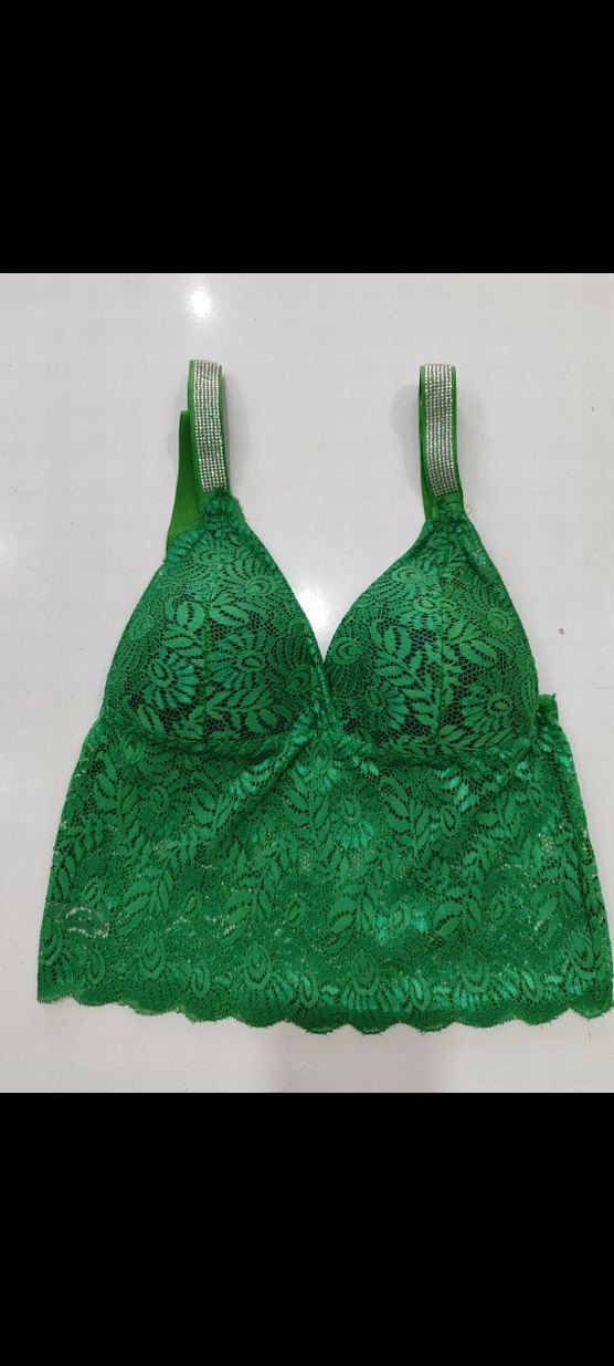 Yeşil Dantel Bralet ve Külot Takımı - Görsel 2