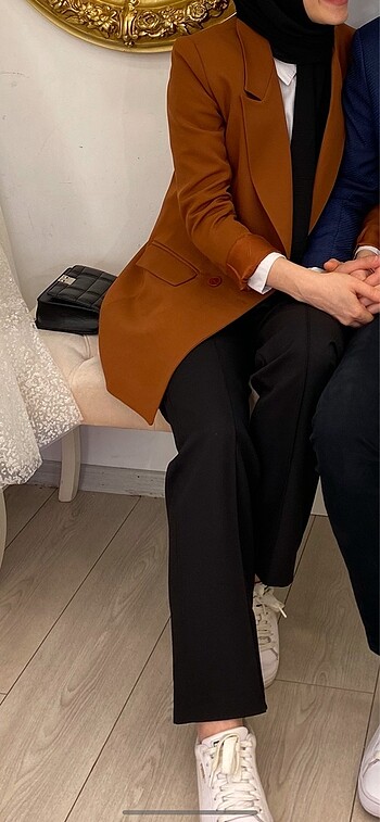 36 Beden Kahverengi Blazer