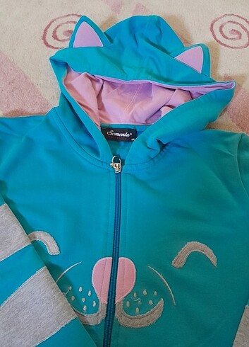 Fermuarlı sweatshirt