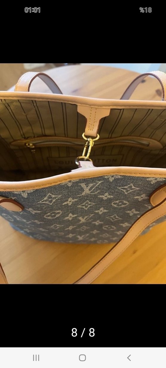 Mavi Denim Kadın Omuz Çantası sadece saplarında sorunlu - Görsel 4