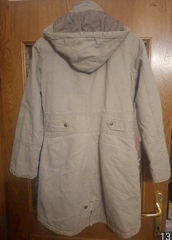 Bej Kadın Ceket Düğmeli - Görsel 2