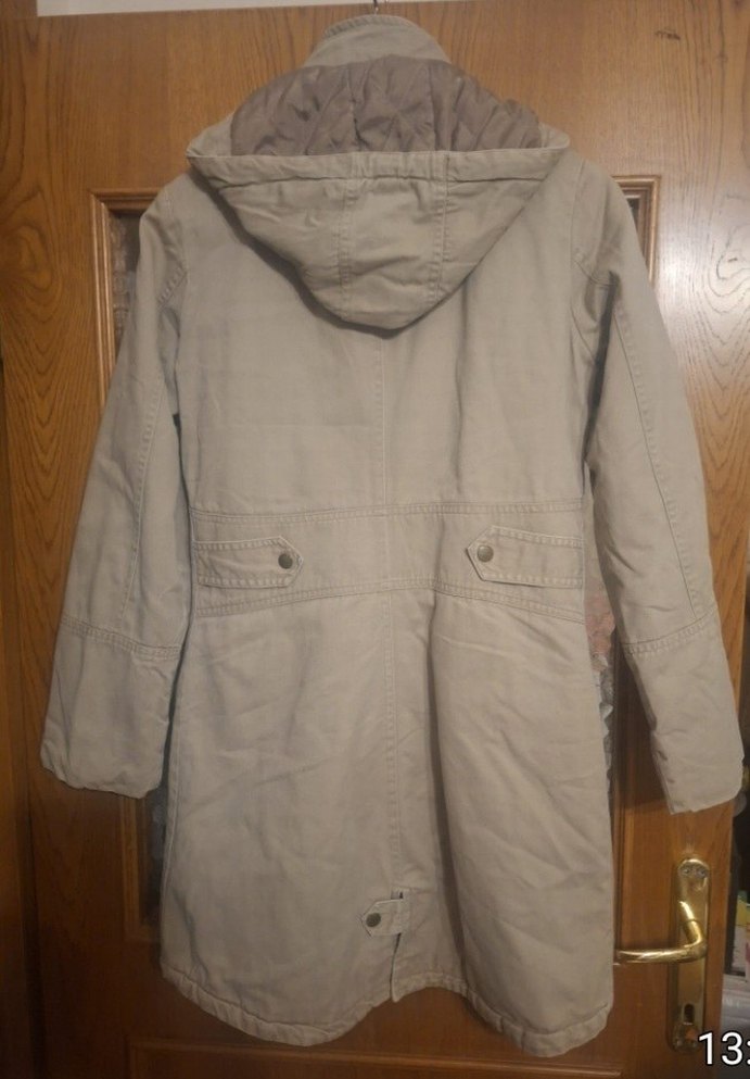 Bej Kadın Ceket Düğmeli - Görsel 2