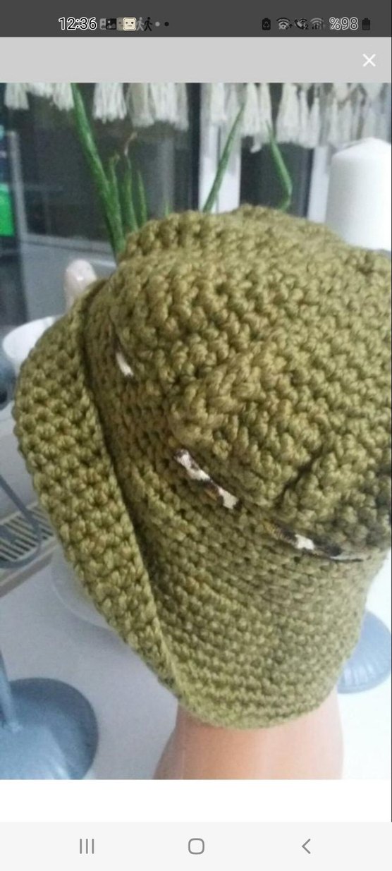 Örgü Bohem Tarz Kadın Şapka - Görsel 3