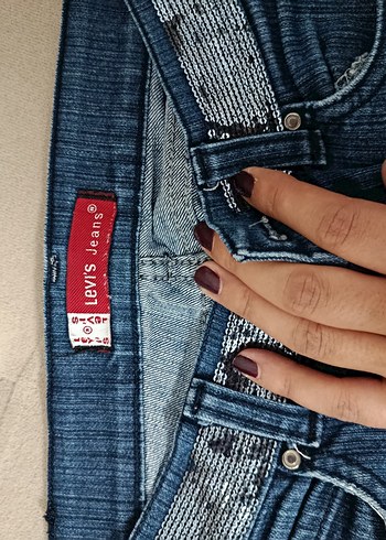 Levis Mavi Denim Jean