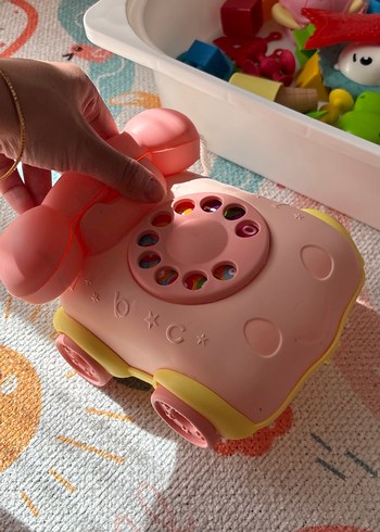 Play-Doh Pastel Pembe Dönerli Eğitim Oyuncağı